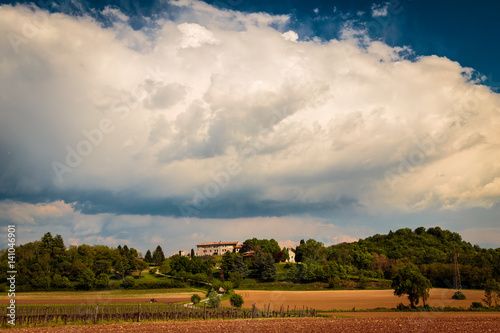 An old village in the italian countryside