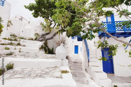Traditional greek house in Astypalaia island, Dodecanese, Greek islands