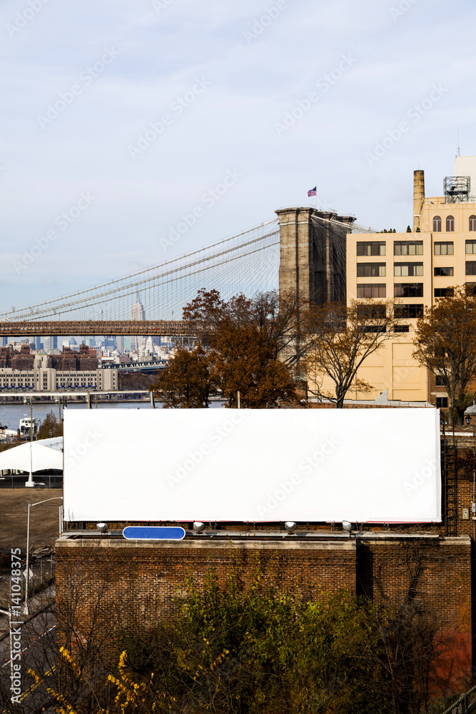 Billboard by the East River