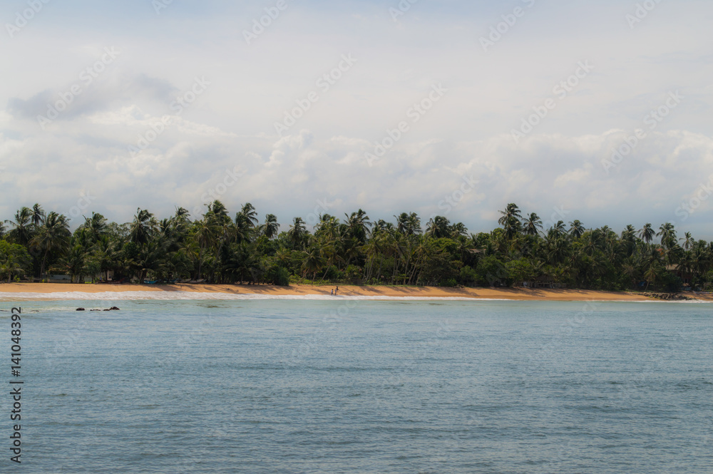 Beach in Tangalle, Sri Lanka Beach in Tangalle, Sri Lanka