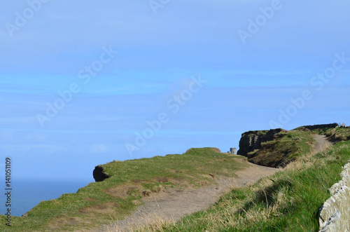 The Burren Walking Trail Along the Top of the Cliffs of Moher photo