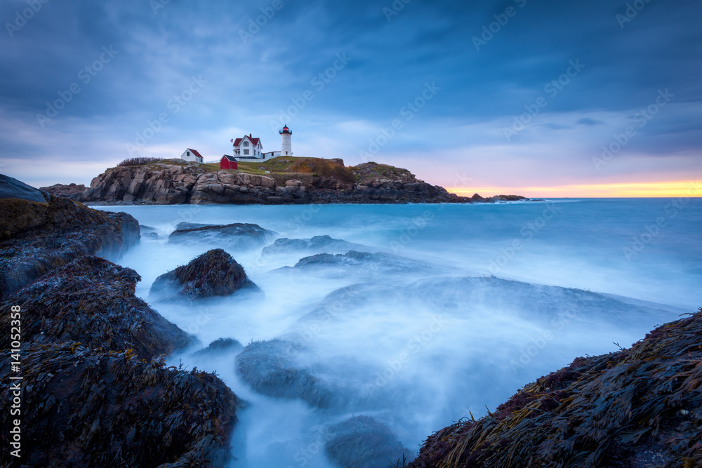 Stormy skies over Nubble Lighthouse Stormy skies over Nubble Lighthouse