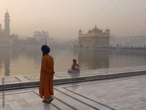 Guard at Golden Temple Amritsar