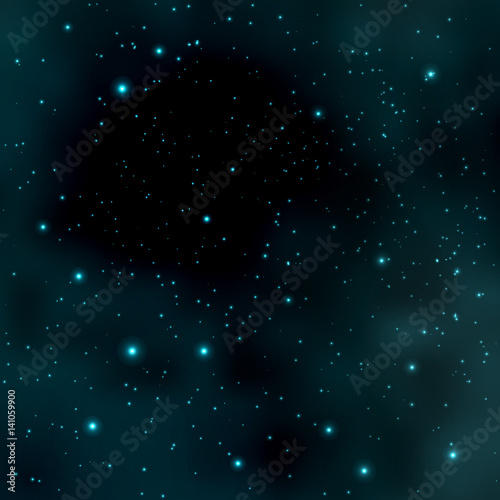 Abstract cosmos background with stars