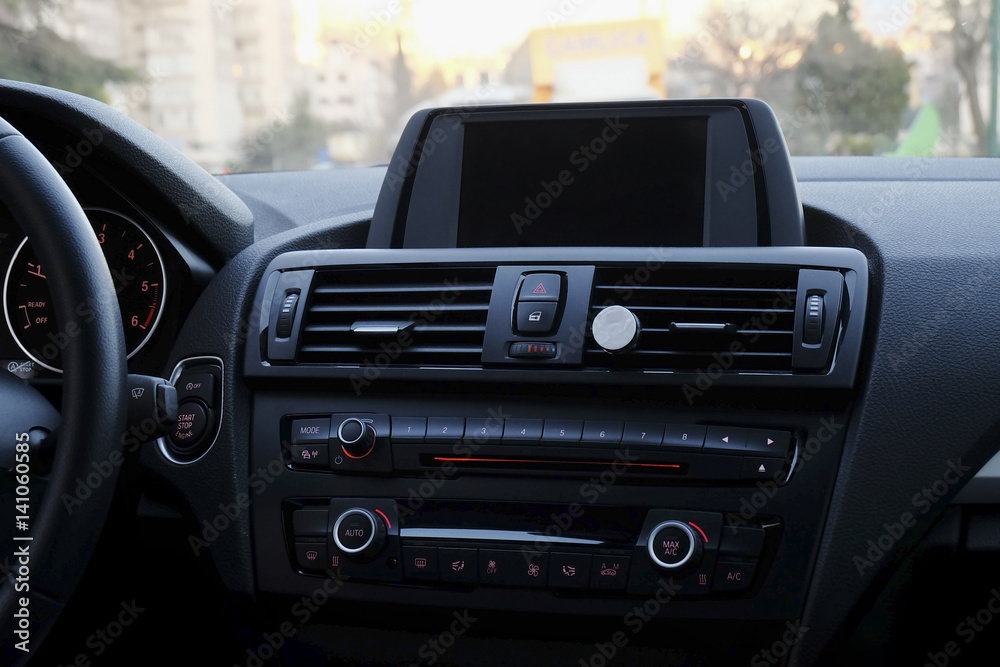 Dashboard Of A Modern Car Dashboard Of A Modern Car