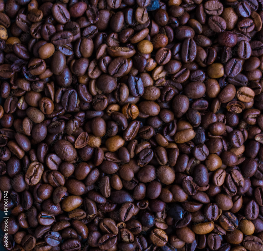 Coffee beans.