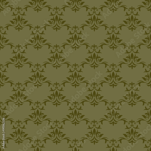 Seamless floral pattern for background design