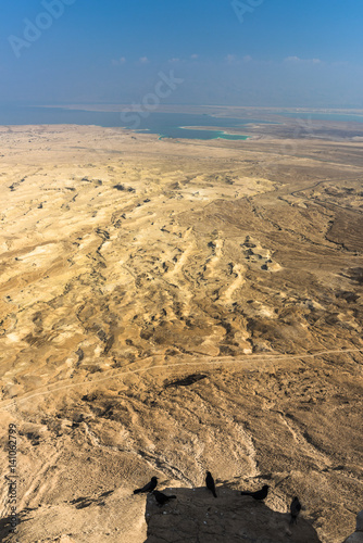 Живописный вид на пустыню Негев