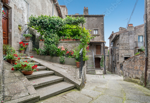 Fototapeta Naklejka Na Ścianę i Meble -  Scenic sight in Vitorchiano, Viterbo Province, Lazio, Italy