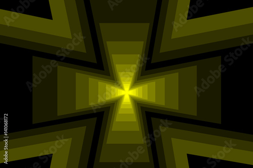 Cross - abstract geometric  background, Abstract cross,