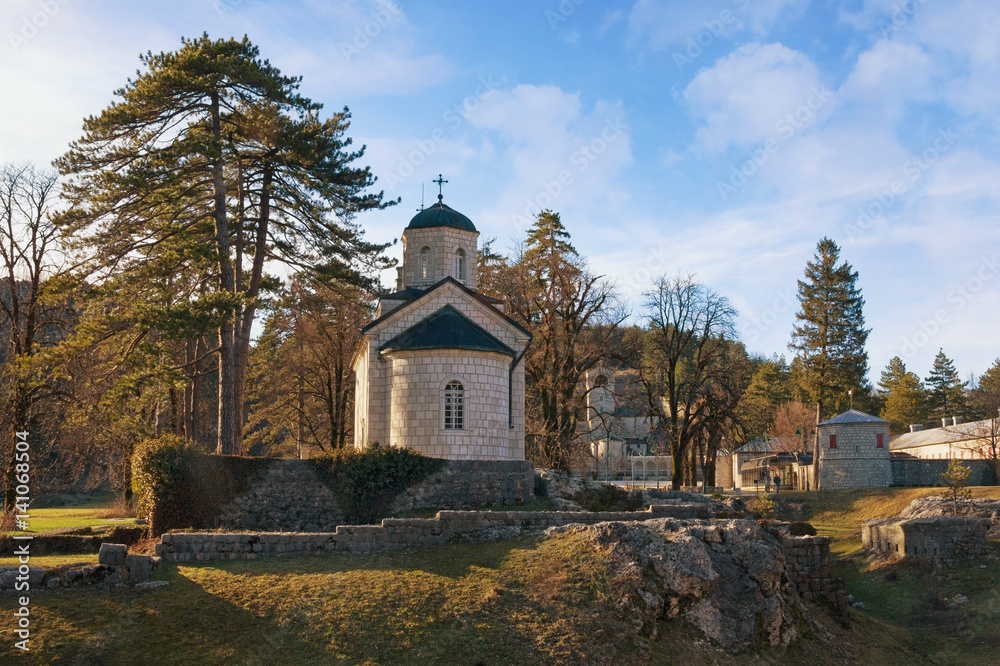 Birth of Our Lady church. Cetinje, Montenegro Birth of Our Lady church. Cetinje, Montenegro