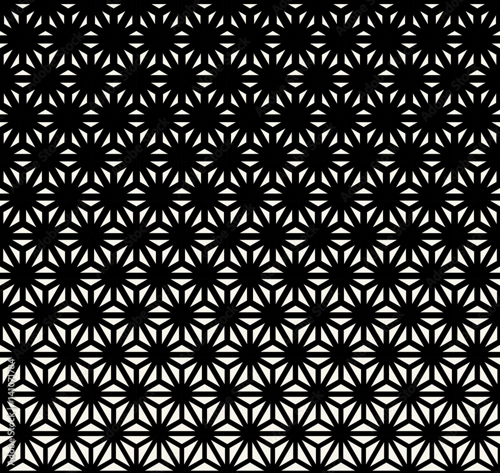 sacred geometry halftone triangle graphic pattern print