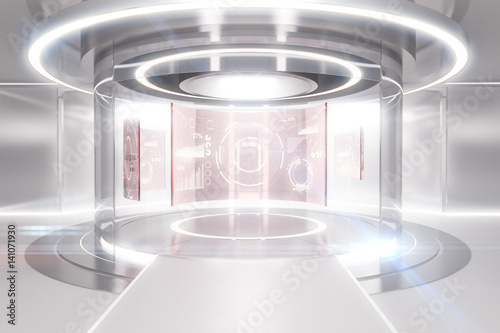 Light teleport with business panels