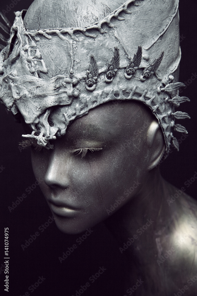 Mannequin in headwear StockFoto Adobe Stock