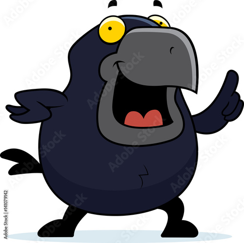 Cartoon Crow Idea