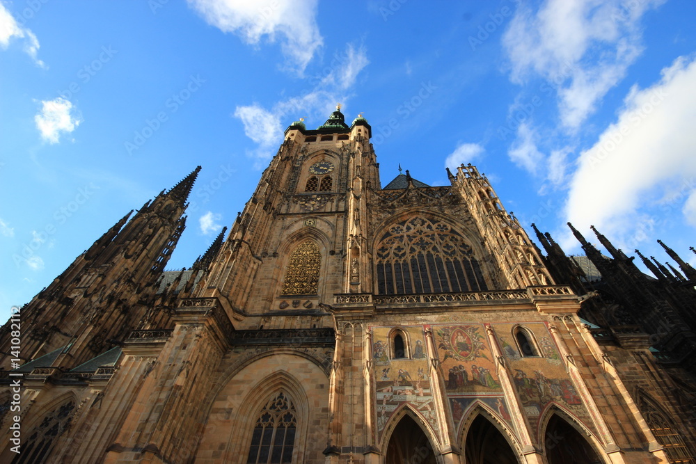 St Guy's cathedral / citadel of Praha , Wide angeled (2)