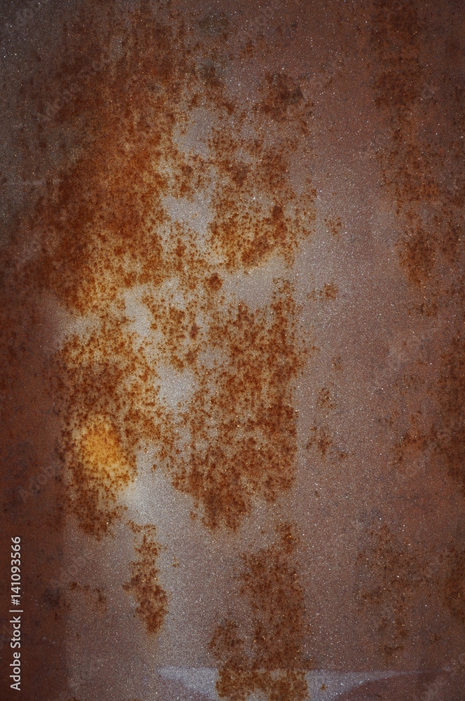 Rusty patterns on iron