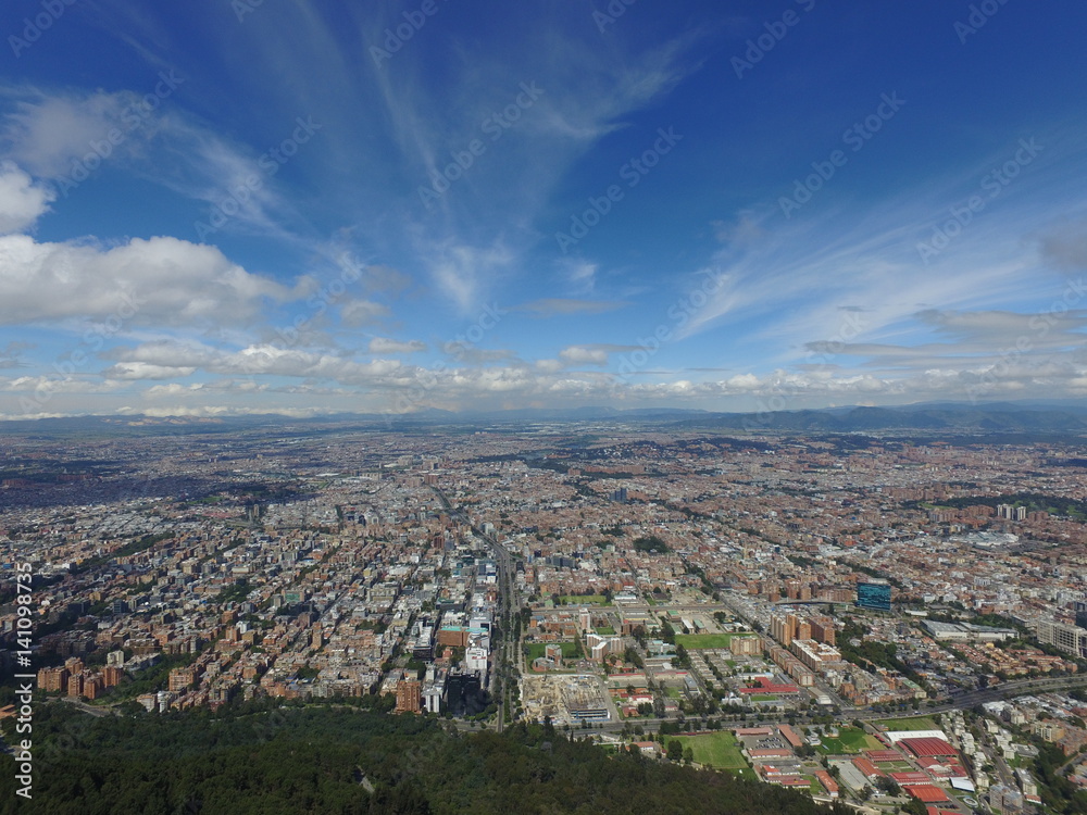 Bogota Blue sky 