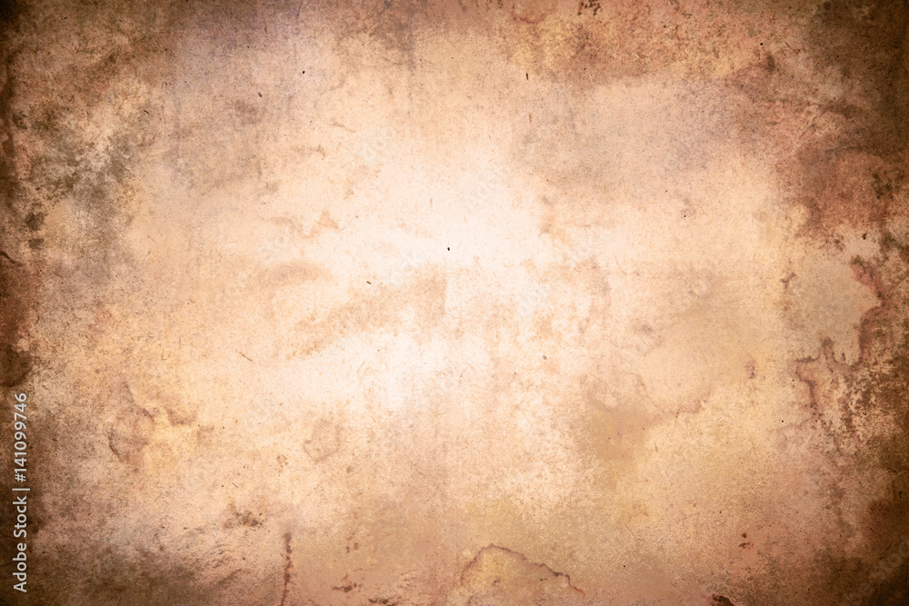 Texture of the old stained paper with vignette. Texture of the old stained paper with vignette.