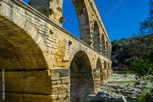 Pont du Gard  France.