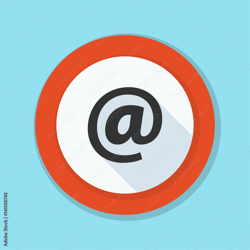 E-mail button illustration
