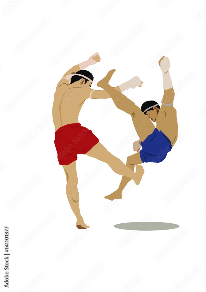 Low Sweep Kick Stock Vector Adobe Stock