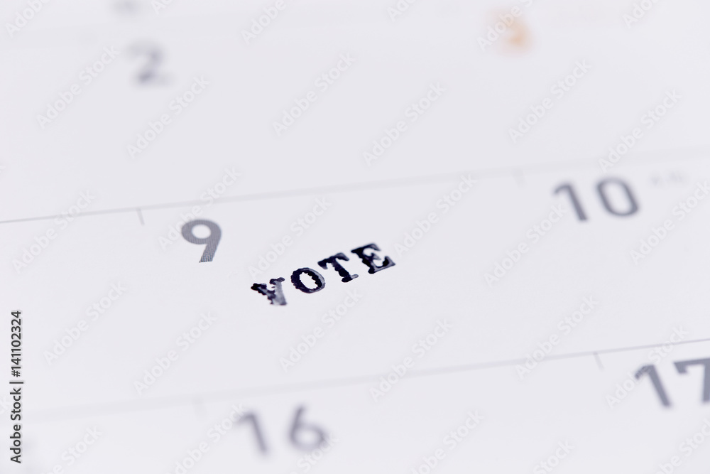 VOTE word VOTE word