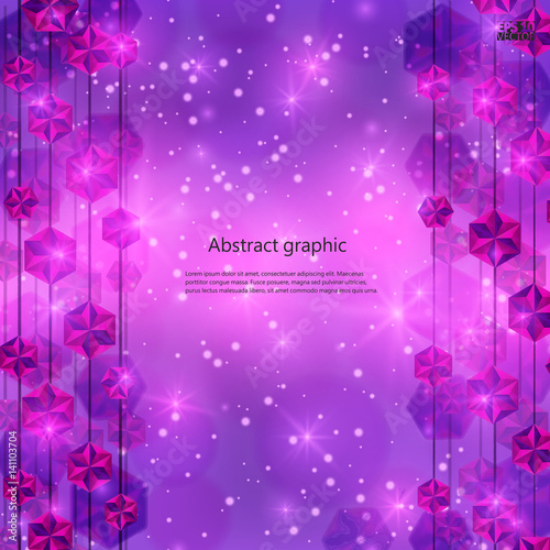 Diamond Lines Background. Eps10 Vector illustration.