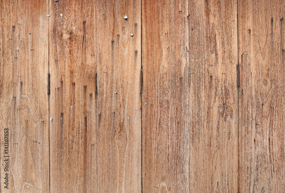 old wood plank wall