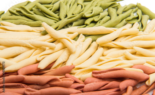 Italian pasta isolated