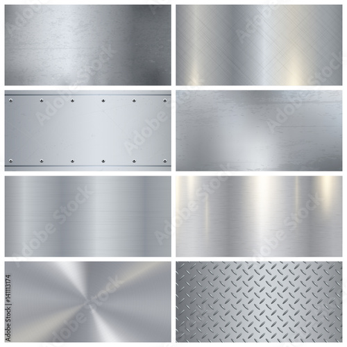 Metal Texture Realistic 3D Samples Collection  photo