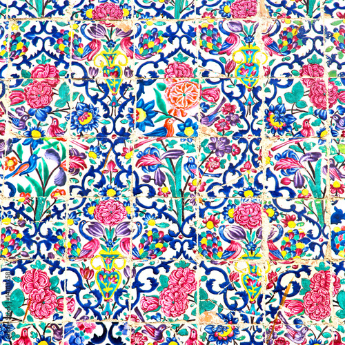 Wallpaper Mural in iran the old decorative     tiles Torontodigital.ca