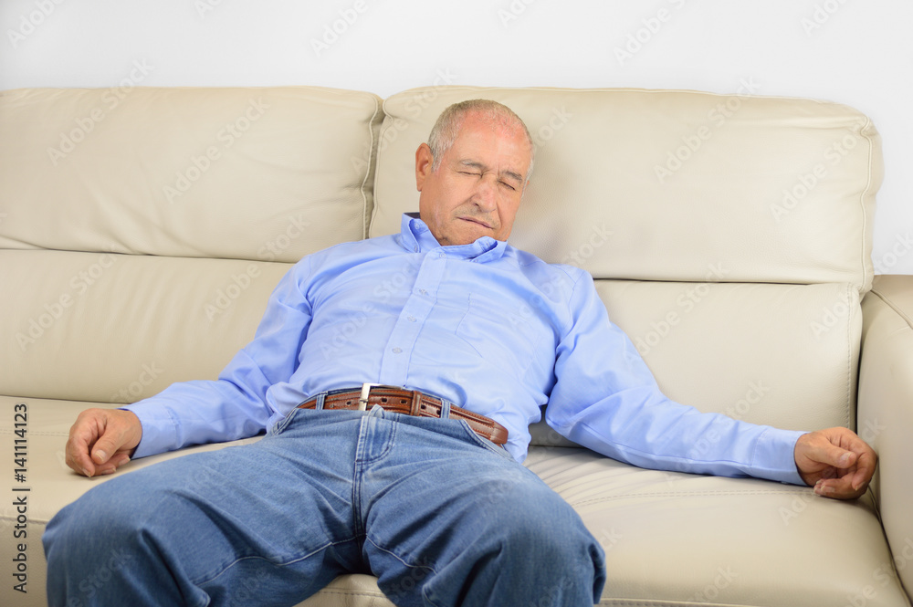 Sleeping man Sleeping man