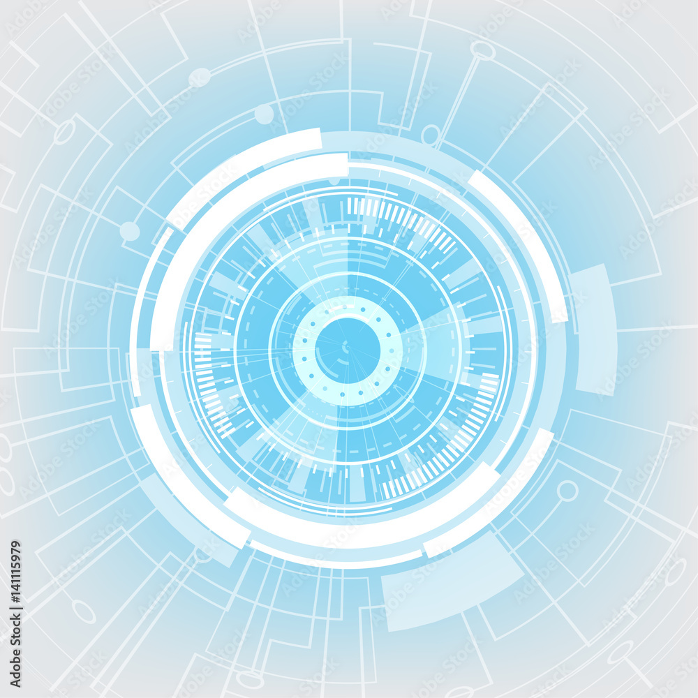 Abstract white technology background vector design Abstract white technology background vector design