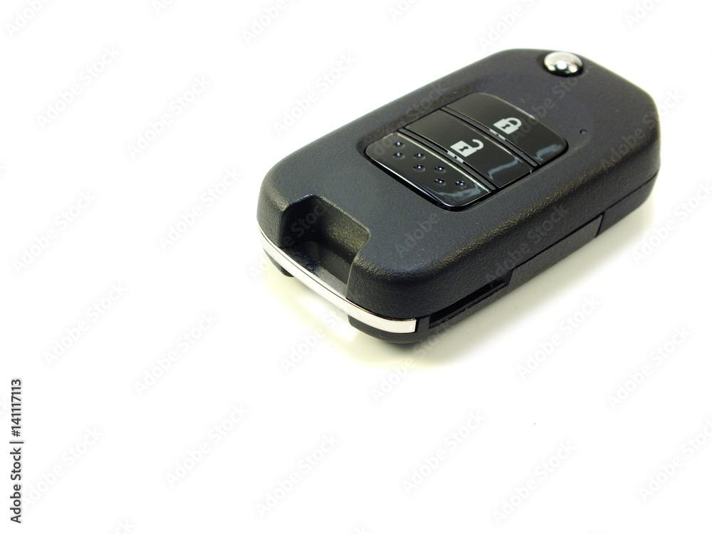 car key remote isolated on white background car key remote isolated on white background