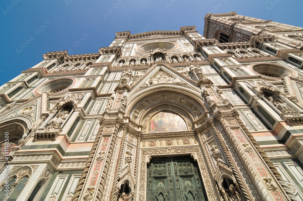 Cathedral of Saint Mary of the Flowers in Florence, Italy