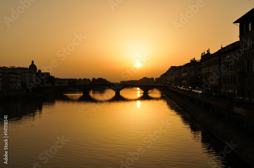 Sunset in Florence © Lucian Milasan