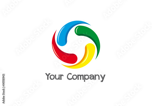 Logo business aziendale spirale