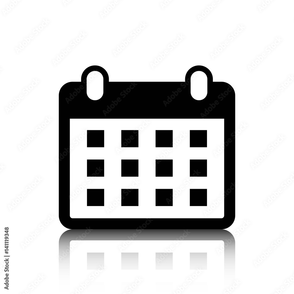calendar icon stock vector illustration flat design calendar icon stock vector illustration flat design