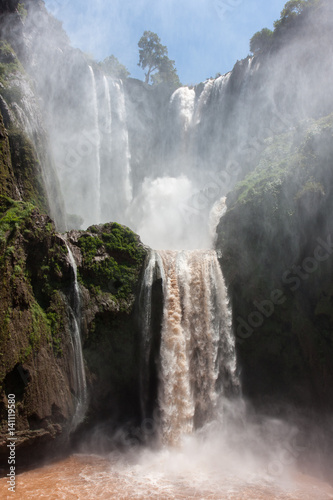 cascade d'ouzoud au Maroc