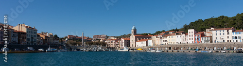 Panorama sur Port-Vendre