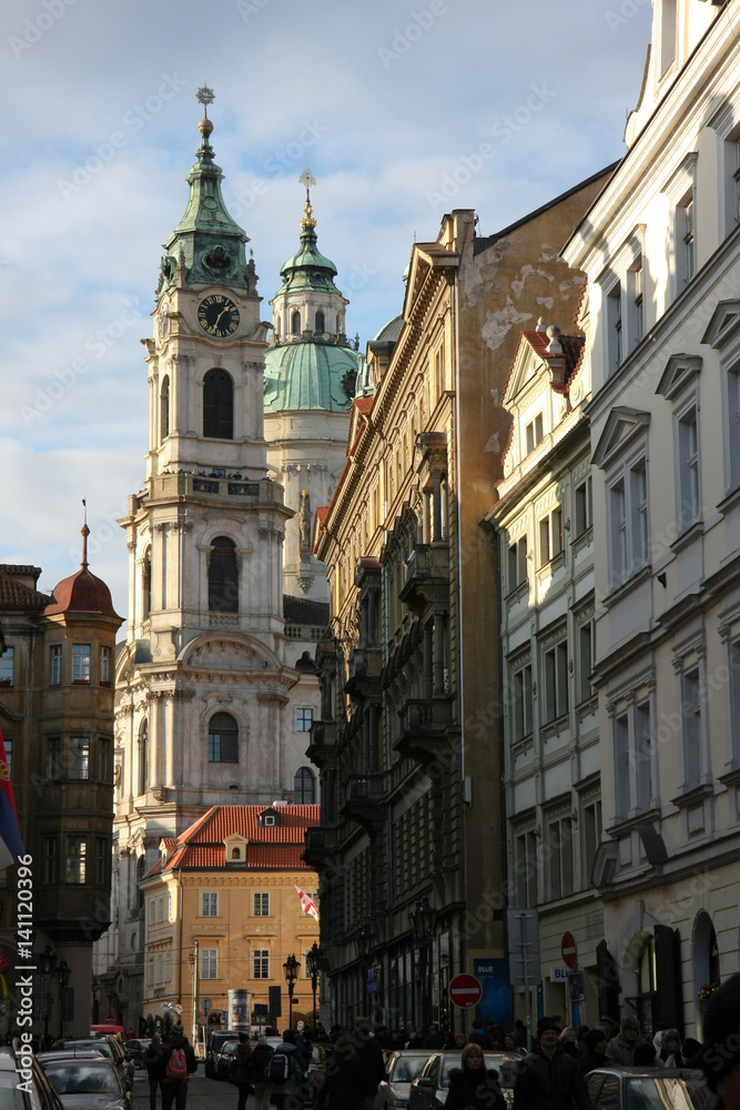 Eglise saint nicolas à Prague