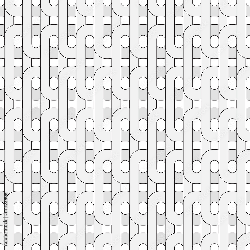 monochrome geometric seamless pattern, abstract background
