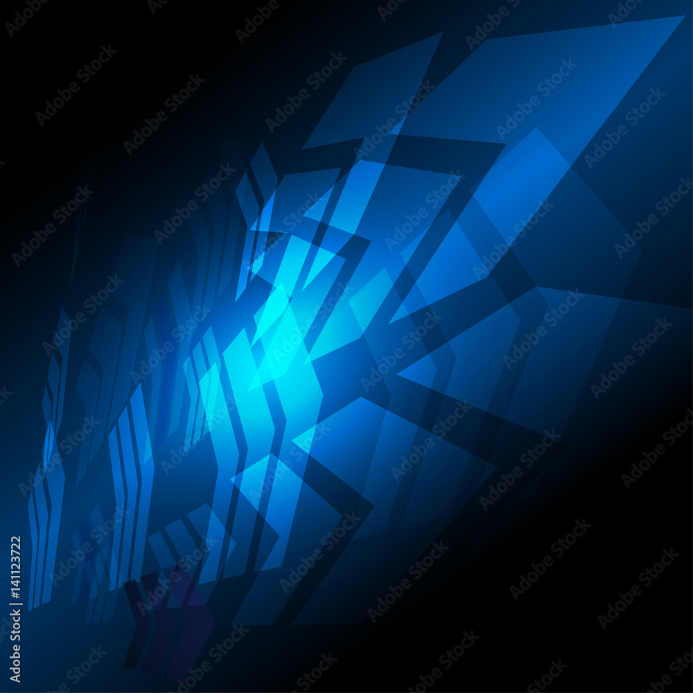 Abstract futuristic arrows concept Abstract futuristic arrows concept