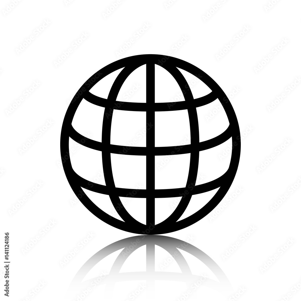 web icon stock vector illustration flat design web icon stock vector illustration flat design