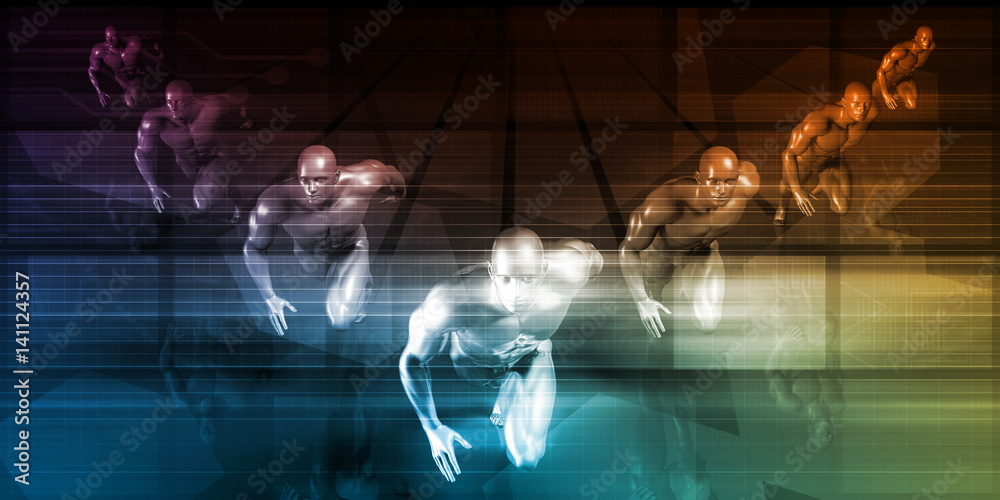 Fototapeta premium Competitive Advantage