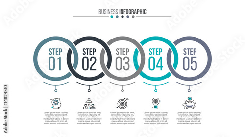 Business data visualization.