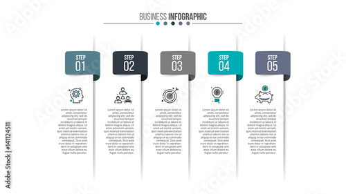 Business data visualization.