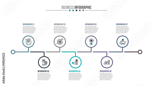 Business data visualization.