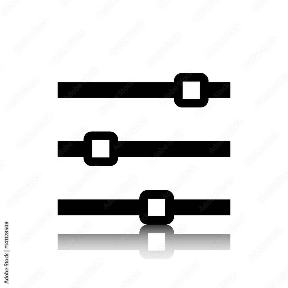 level icon stock vector illustration flat design level icon stock vector illustration flat design